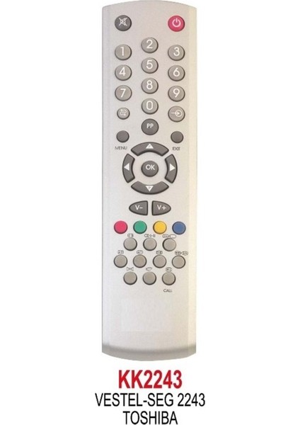 KK2243 Vestel Seg 2243 Toshıba Kumandası