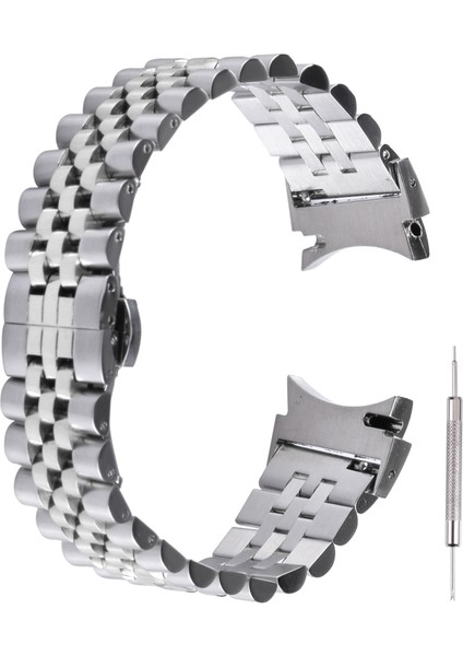 Samsung Galaxy Watch4 Için Çelik Kayış (Yurt Dışından)