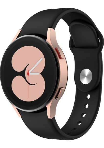 Samsung Galaxy Watch4 Için Ters Tokalı Silikon Kayış (Yurt Dışından)