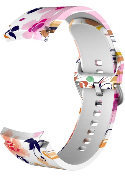 Samsung Galaxy Watch4 Için Ters Tokalı Silikon Kayış (Yurt Dışından)