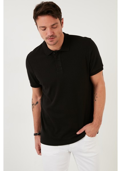 Pamuklu Slim Fit Düğmeli Polo T Shirt Erkek Polo 5902281 fiyatları