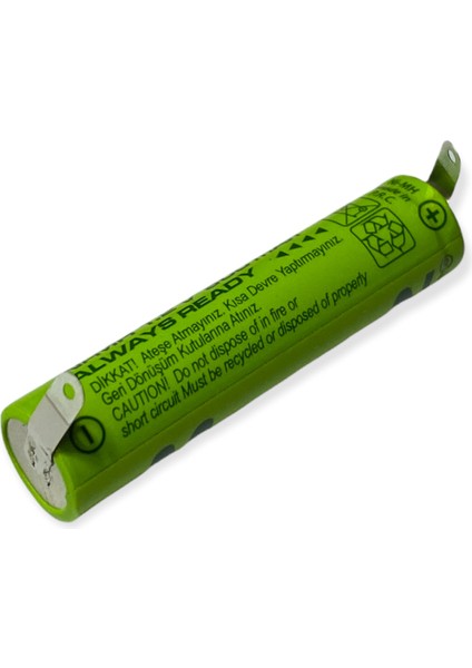 1.2 V 600 Mah Ince Kalem Aaa Şarjlı Traş Makinası Pili fiyatları
