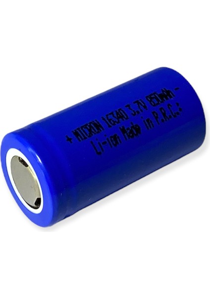 CR123A 700 Mah 3.7 V 16340 Li-Ion Şarj Edilebilir Pil (Batarya)