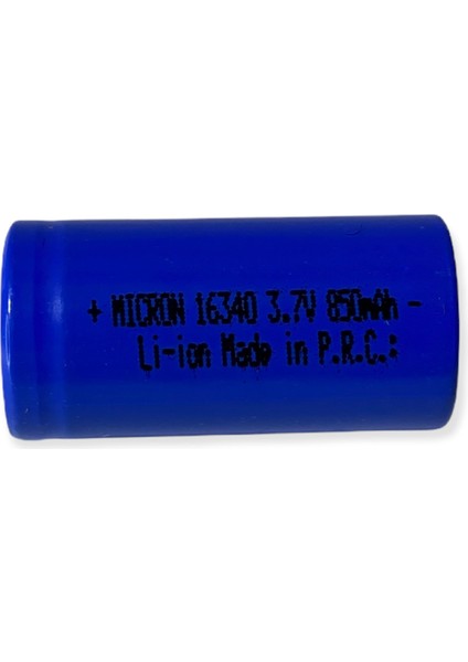 CR123A 700 Mah 3.7 V 16340 Li-Ion Şarj Edilebilir Pil (Batarya) fiyatları