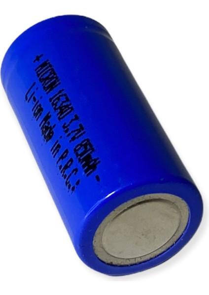 CR123A 700 Mah 3.7 V 16340 Li-Ion Şarj Edilebilir Pil (Batarya) modelleri