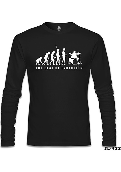 Lordd T-Shirt Drummer - The Beat Of Evolution Siyah Erkek Sweatshirt fiyatları