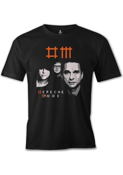 Lordd T-Shirt Depeche Mode Siyah Erkek Tshirt