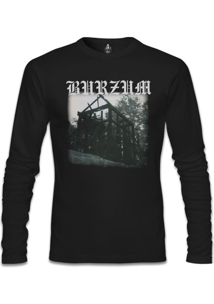 Lordd T-Shirt Burzum - Aske Siyah Erkek Sweatshirt