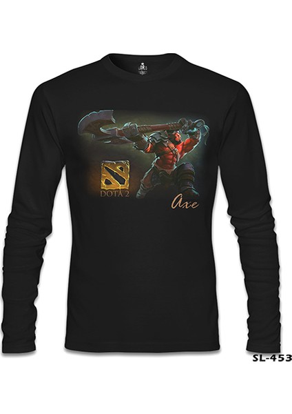 Lordd T-Shirt Dota 2 - Axe Siyah Erkek Sweatshirt fiyatları