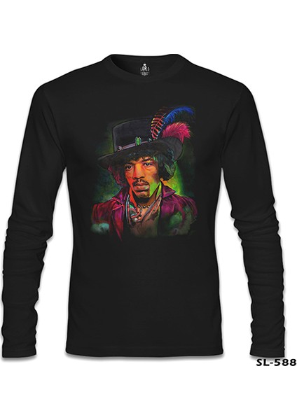 Lordd T-Shirt Jimi Hendrix Siyah Erkek Sweatshirt fiyatları