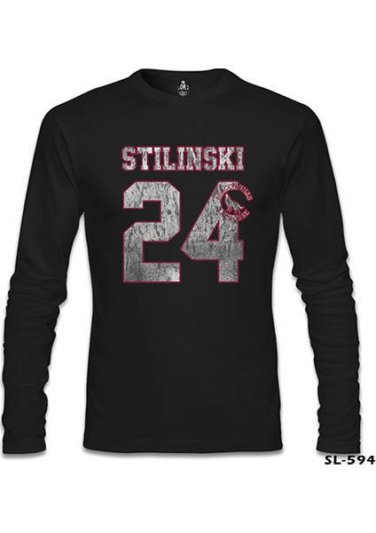 Lordd T-Shirt Teen Wolf - Stilinski 24 Siyah Erkek Sweatshirt fiyatları