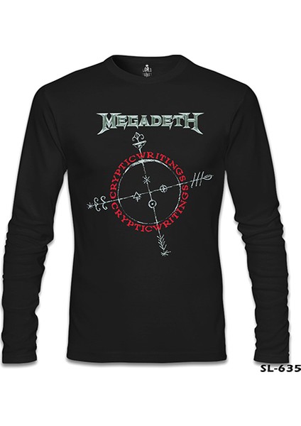 Lordd T-Shirt Megadeth - Cryptic Writings Siyah Erkek Sweatshirt fiyatları