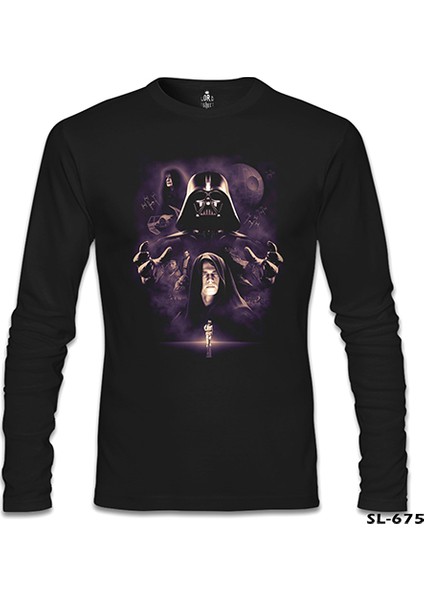 Lordd T-Shirt Star Wars - Darth Vader 2 Siyah Erkek Sweatshirt fiyatları