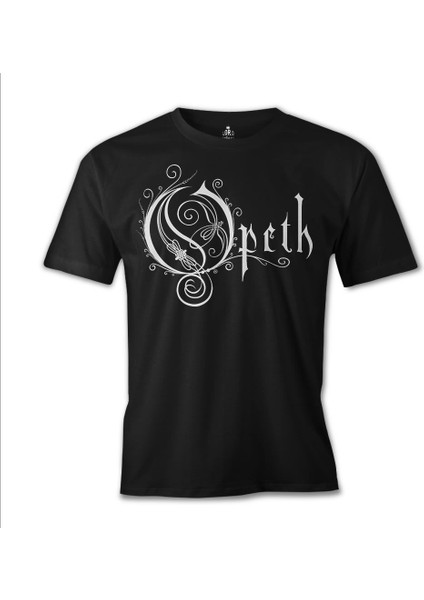 Lordd T-Shirt Opeth Logo Siyah Erkek Tshirt