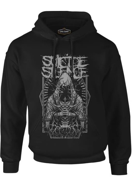 Lordd T-Shirt Suicide Silence - Roots Siyah Erkek Fermuarsız Kapşonlu