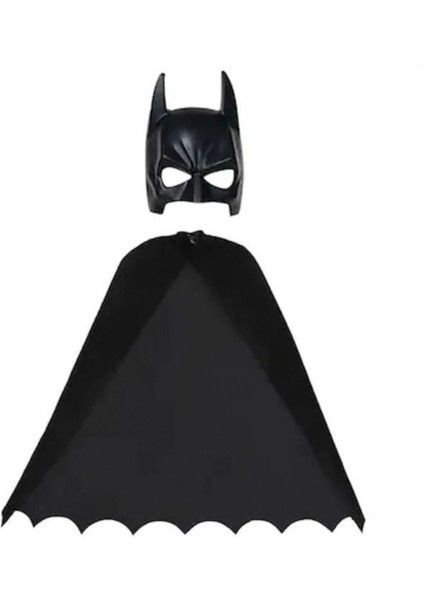 Batman Çocuk Pelerini Maske Seti