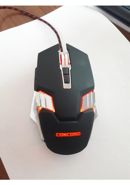 C-25 7 Tuşlu Rgb Gaming Mouse 7200 Dpı Mouse Pad Hediyeli fırsatları