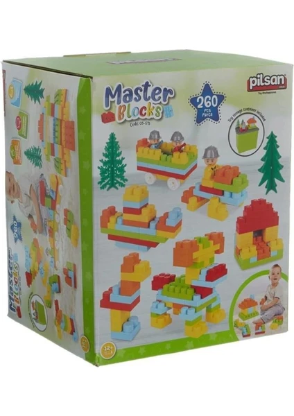 Aksesuarlı Master Bloklar (260 Parça)