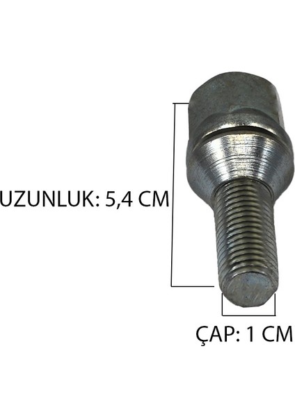 Alpha Auto Part Renault 9 Için Bijon Civatası Pullu