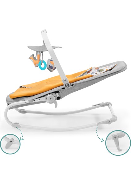 FELIO 3’ü 1 Arada Ev Tipi Ana Kucağı Forest Yellow fiyatları