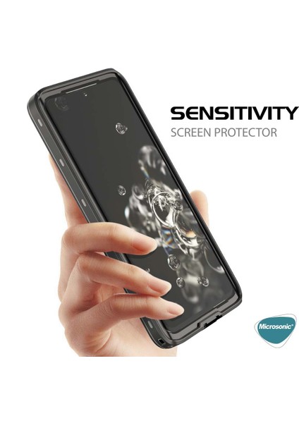 Samsung Galaxy S20 Kılıf Waterproof 360 Full Body Protective Siyah