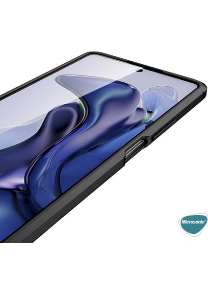Xiaomi Mi 11T Pro Kılıf Deri Dokulu Silikon Siyah fırsatları
