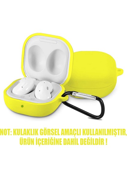 Samsung Galaxy Buds 2 Mat Silikon Kılıf Sarı fiyatları