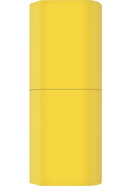 Huawei Freebuds Lipstick Mat Silikon Kılıf Sarı