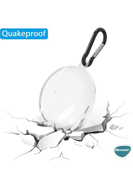 Huawei Freebuds 4 Kılıf Transparent Clear Soft Şeffaf