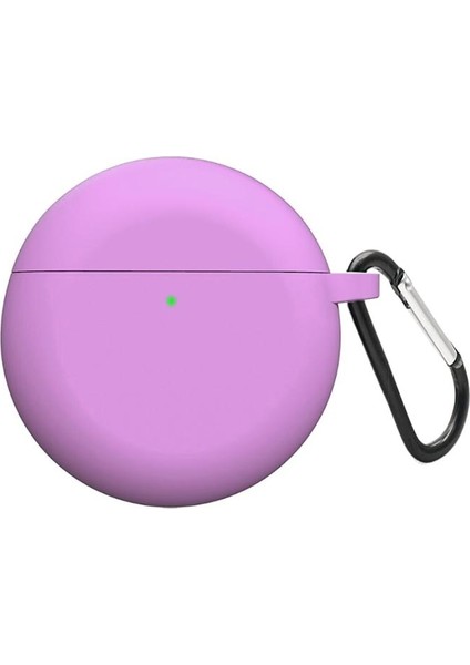 Huawei Freebuds 4 Mat Silikon Kılıf Lila