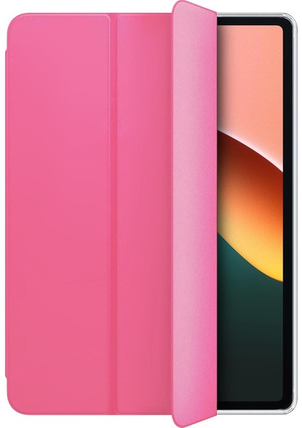 Xiaomi Mi Pad 5 Smart Case ve Arka Kılıf Pembe