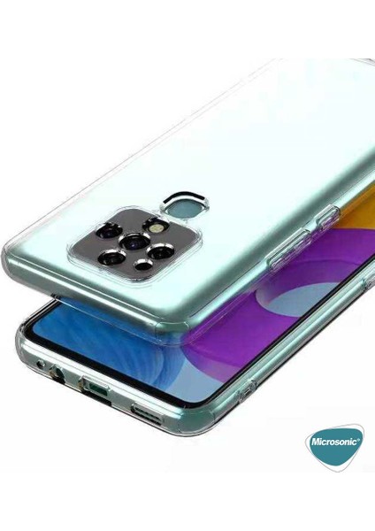 Tecno Camon 16 Kılıf Transparent Soft Beyaz