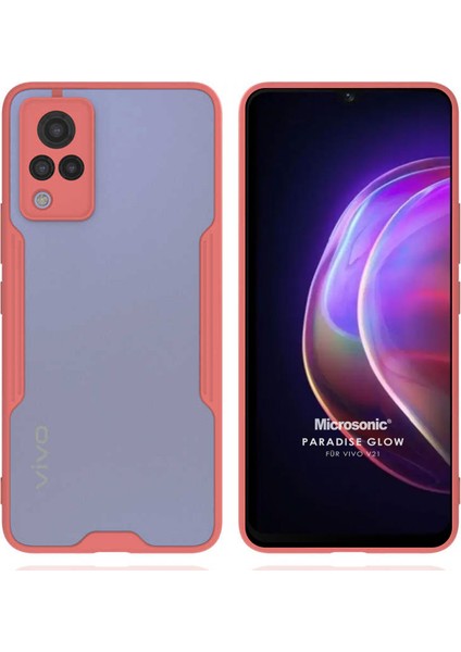 Vivo V21 Kılıf Paradise Glow Pembe