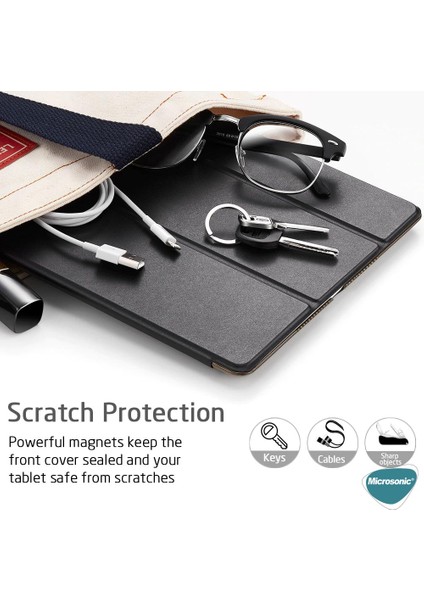 Xiaomi Mi Pad 5 Smart Case ve Arka Kılıf Mor