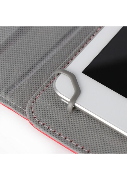 Lenovo Tab M8 8 Inç Uyumlu Fuchsia 360° Dönebilen Standlı Kapaklı Universal Tablet Kılıfı - Turkuaz modelleri