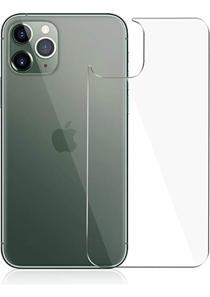 Apple iPhone 11 Pro Arka Ekran Koruyucu Nano Cam Ince Micro