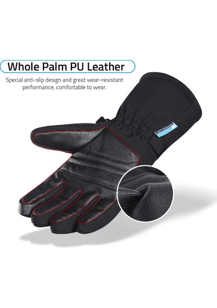 Kış Kayak Eldivenleri Su Geçirmez Rüzgar Geçirmez Eldivenler (Yurt Dışından) modelleri