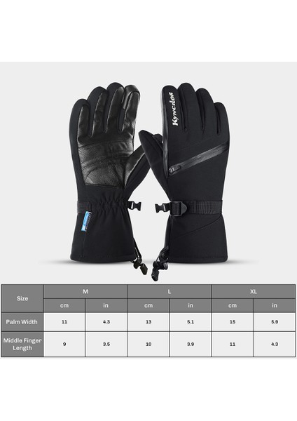 Kış Kayak Eldivenleri Su Geçirmez Rüzgar Geçirmez Eldivenler (Yurt Dışından) fırsatları