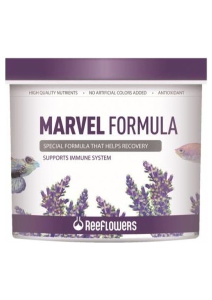 Marvel Formula Pellets 100 gr Poşette