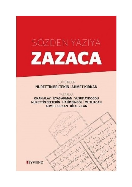 Sözden Yazıya Zazaca