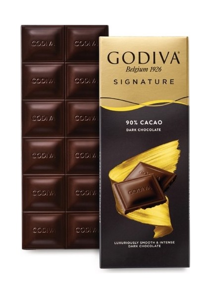 %90 Dark Chocolate Tablet 90 gr