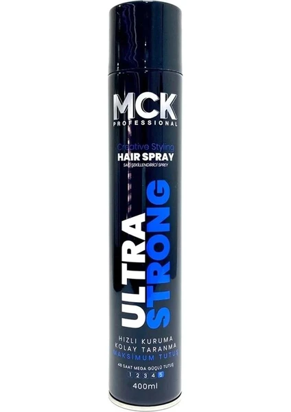 MCK Saç Spreyi Ultra Strong 400 ml