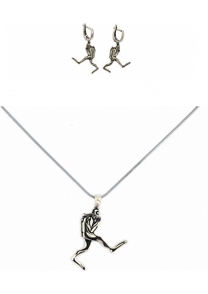 Necklace - Earrings Set (With Small Necklace)