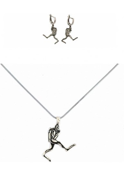 Necklace - Earrings Set (With Small Necklace + Big Necklace)