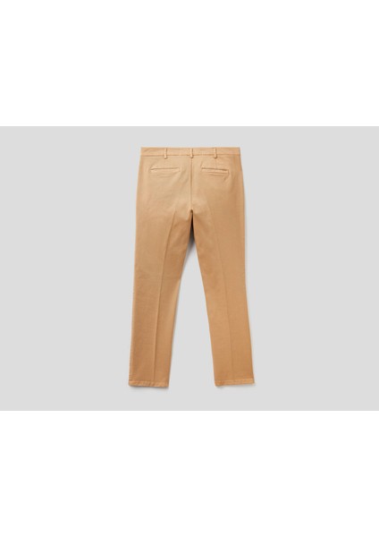 Elastanlı Basic Chino Pantolon