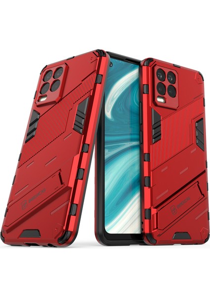 Oppo Realme 8 Pro Kılıf Sert Kickstand Darbeye Dayanıklı Telefon Kılıfı (Yurt Dışından) fiyatları