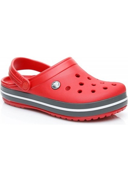 11016-6EN Crocband Terlik Kırmızı Siyah V5
