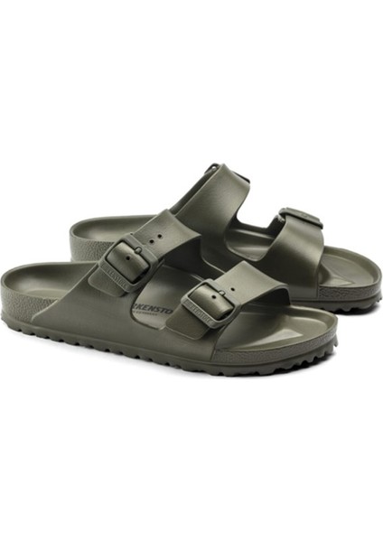 Arizona Eva Haki Yeşil Çift Tokalı Unisex Terlik 1019094-1019152 V2