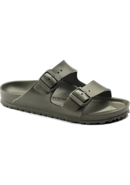 Arizona Eva Haki Yeşil Çift Tokalı Unisex Terlik 1019094-1019152 V2 modelleri
