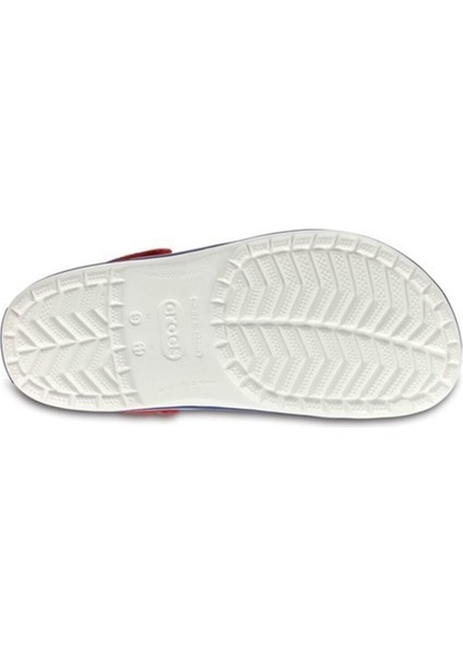 11016-11I Crocband Terlik Beyaz Laci Kırmızı V6 fiyatları